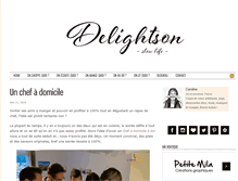 Tablet Screenshot of delightson.com